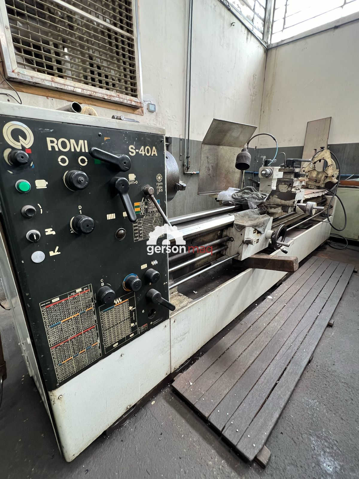 TORNO MECANICO ROMI S40A - 660 X 3000 mm
